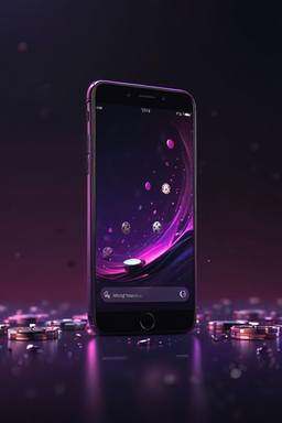 Smartphone avec l’app casino Spinaura